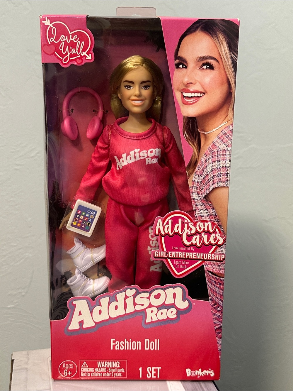 Addison Rae Pink Fashion Doll by Addison Rae